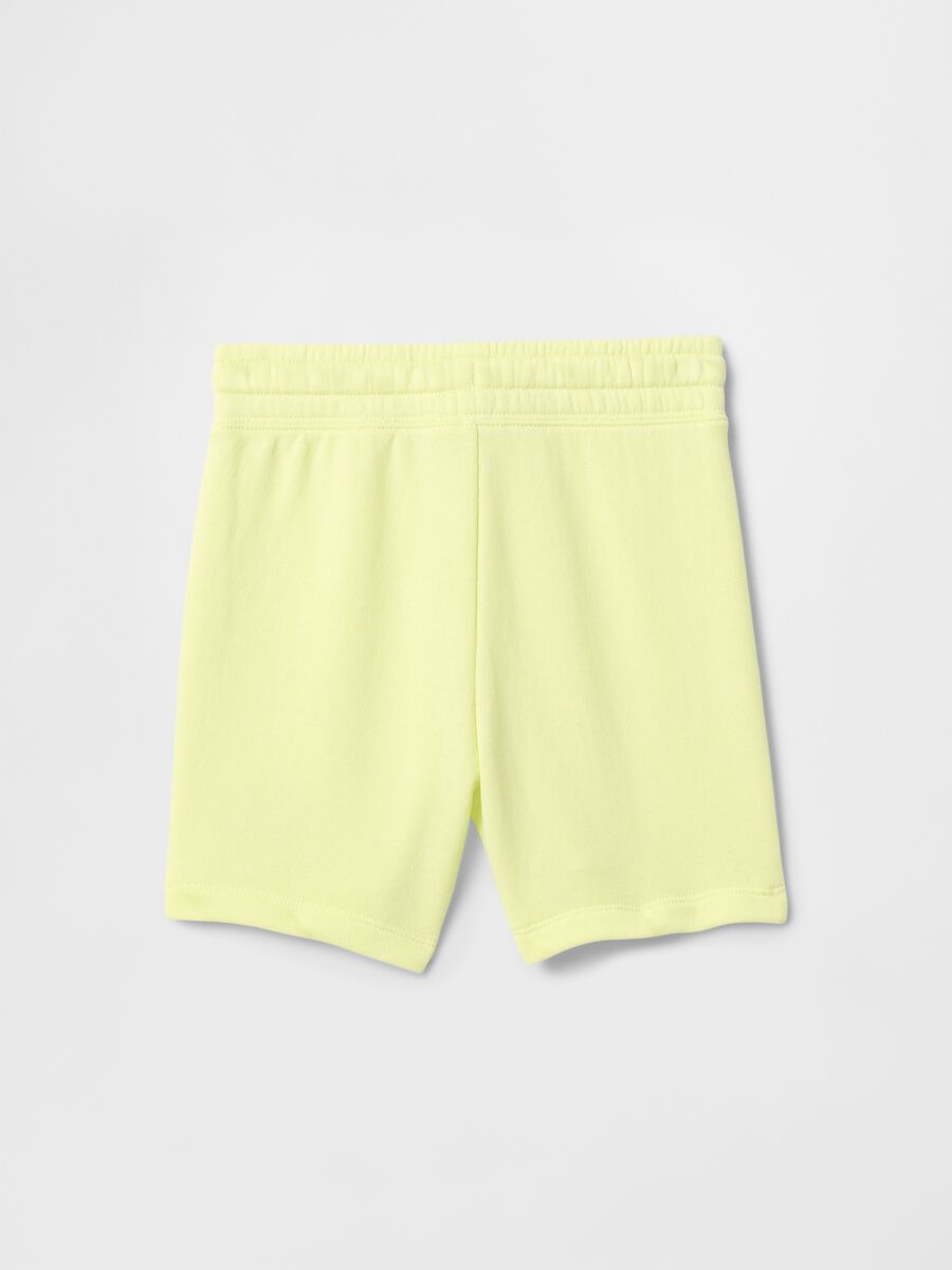 Yellow GAP Logo Shorts Baby Boy_1