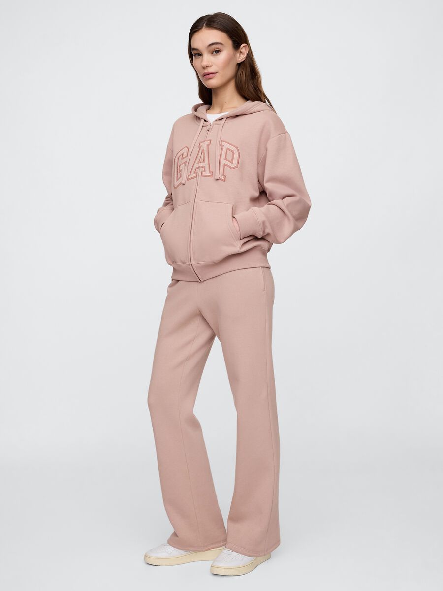 Hoodie with full zip Woman_2