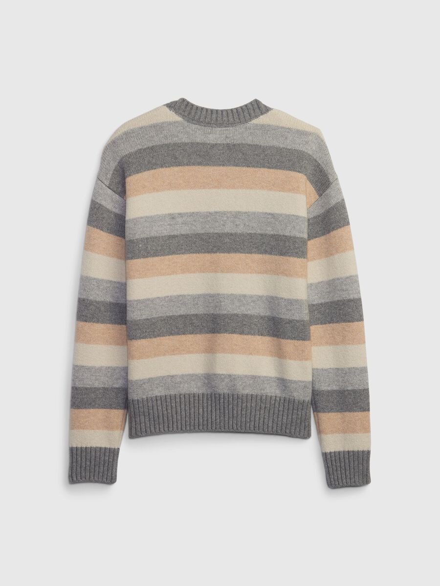 Striped crew neck pullover Boy_1