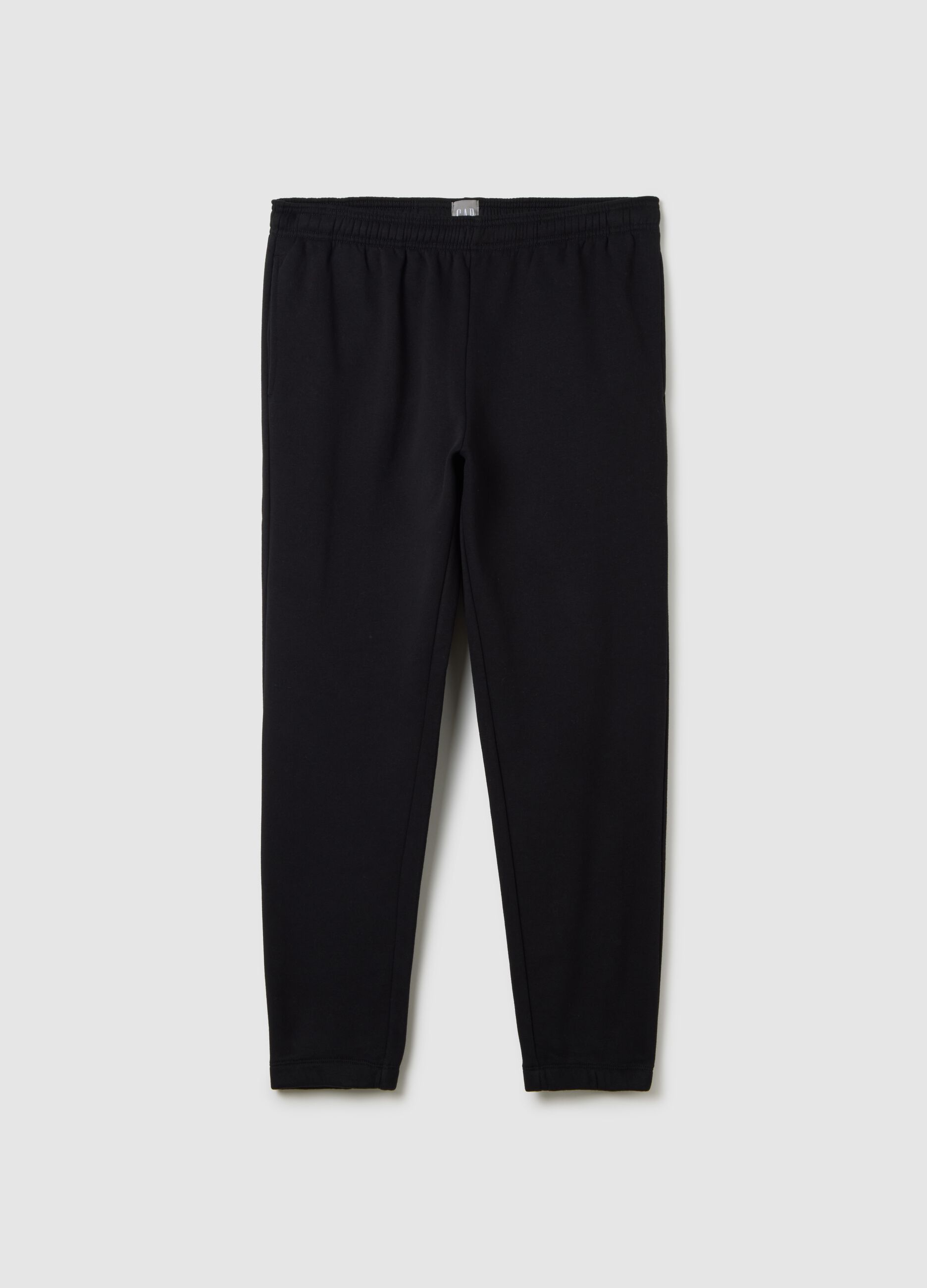 Joggers in felpa tinta unita_1