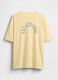 T-shirt in puro cotone a maniche corte con logo GAP_4