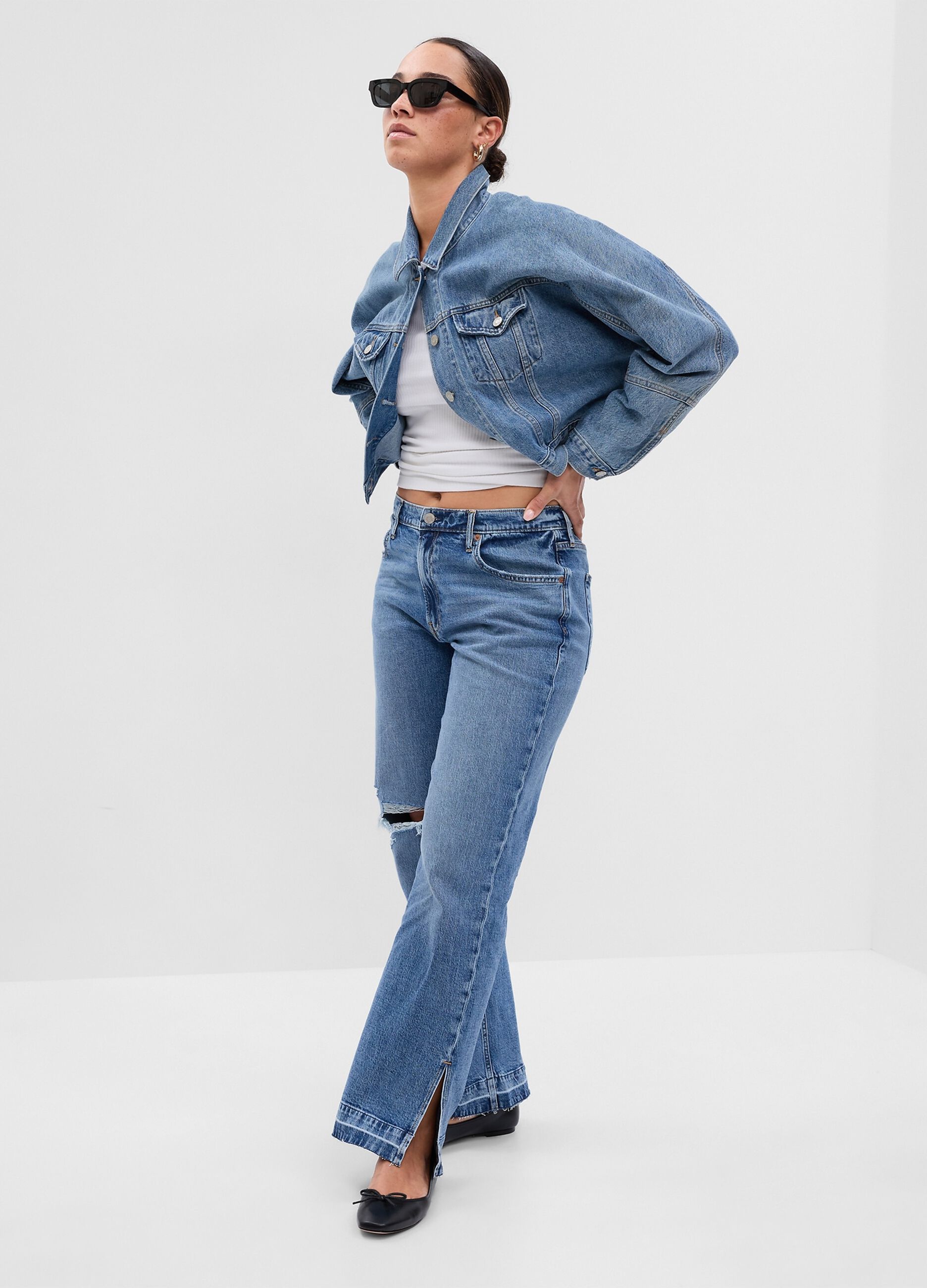 Jeans loose fit acid wash a vita media_3
