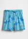 Shorts in misto cotone con logo GAP_0