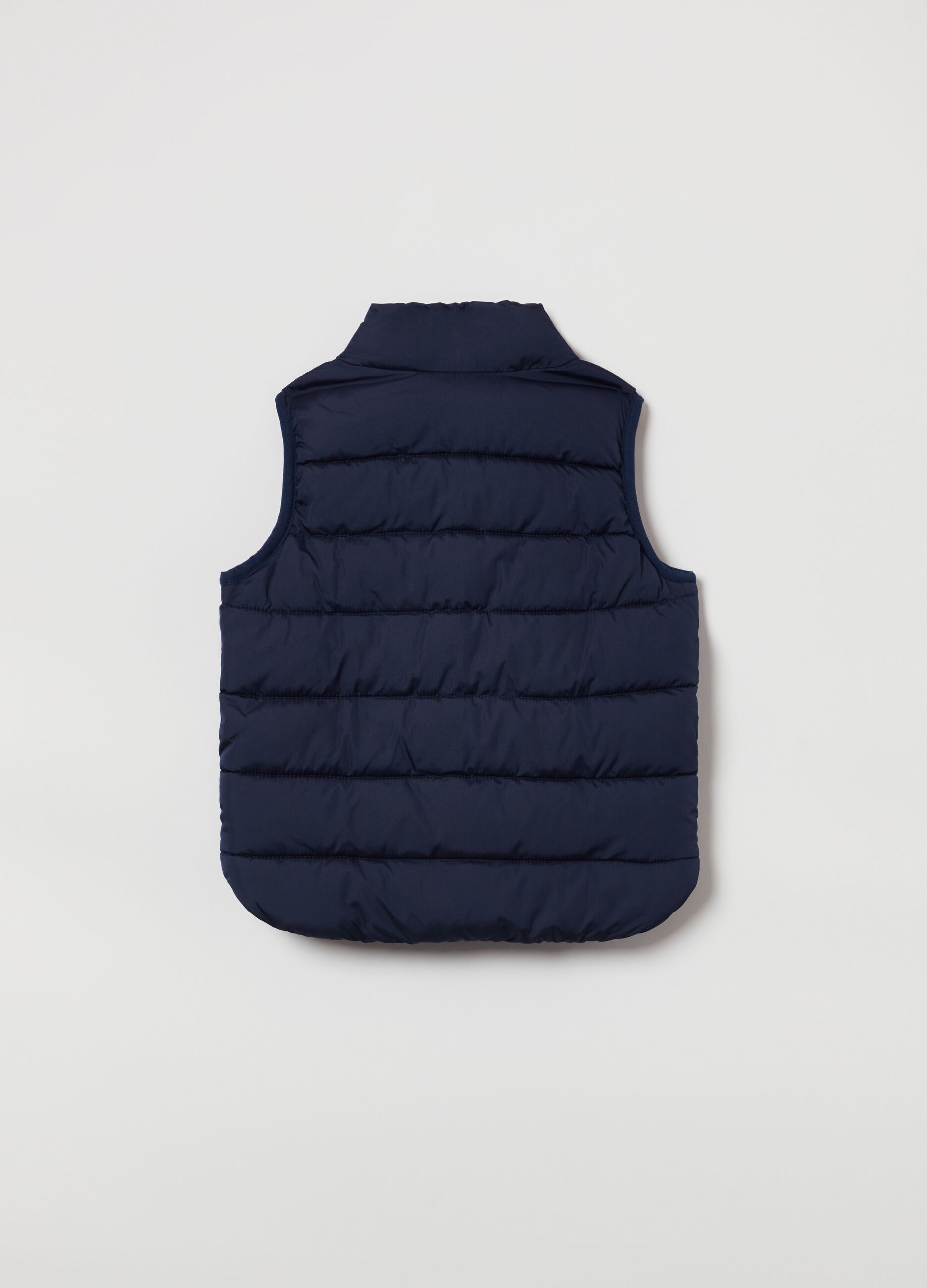 Gilet full-zip trapuntato_1