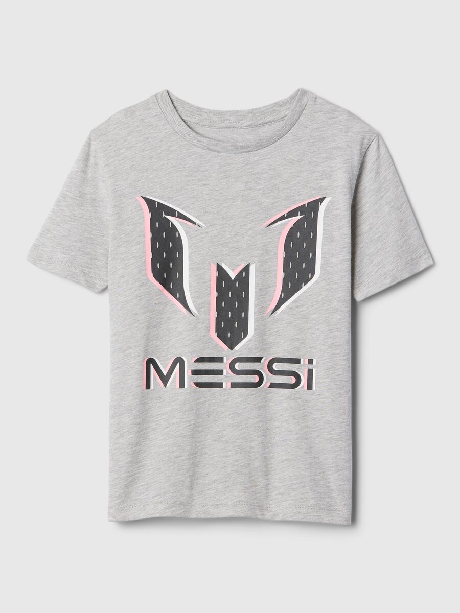T-shirt in cotone con stampa Messi Unisex_4