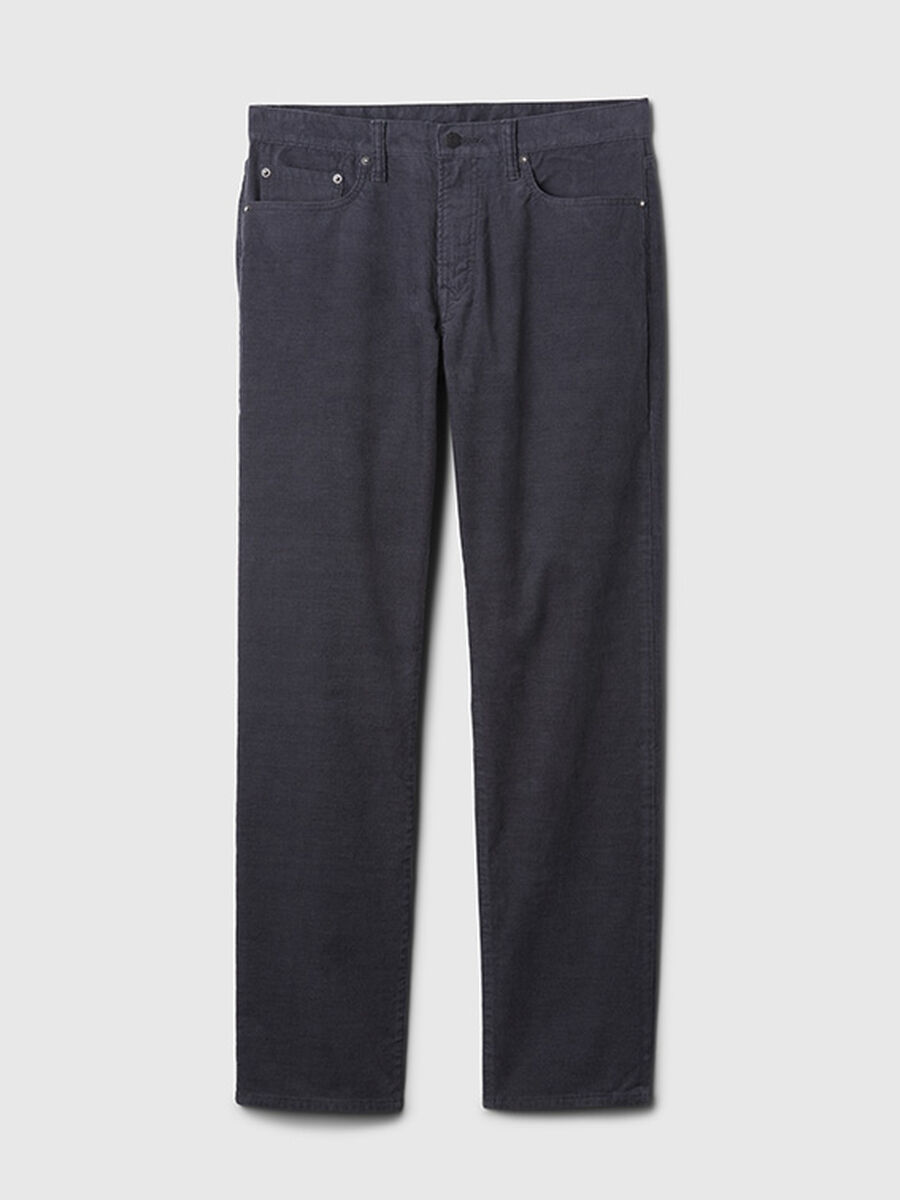 Pantaloni in corduroy cinque tasche Uomo_4