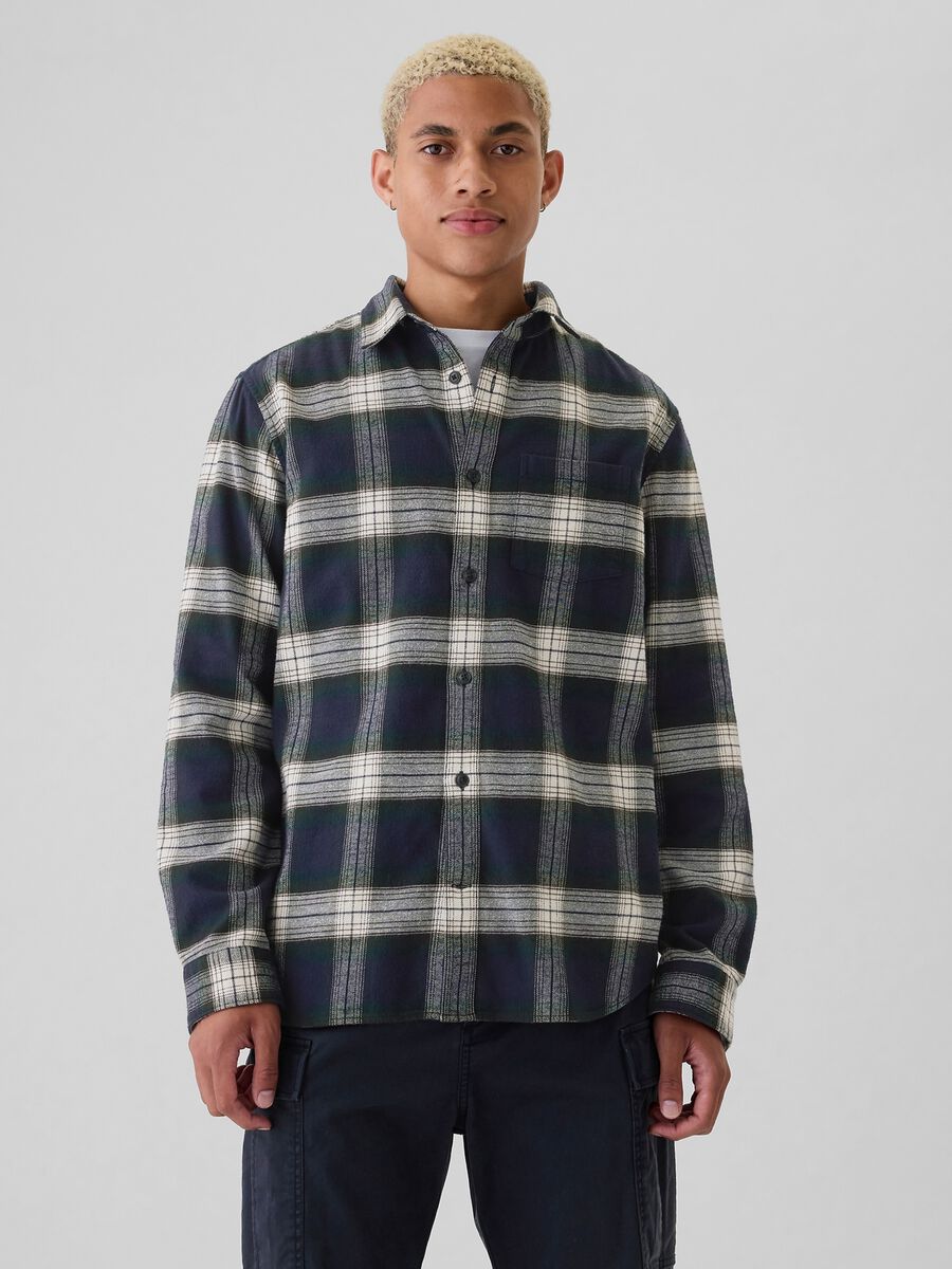 Camicia in flanella Uomo_0