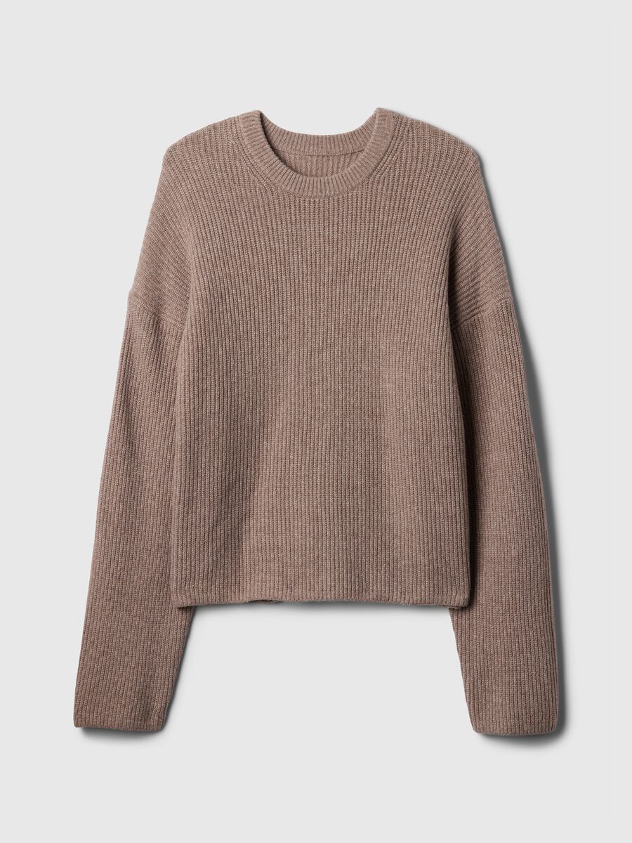 Pullover with ribbed design Woman_3