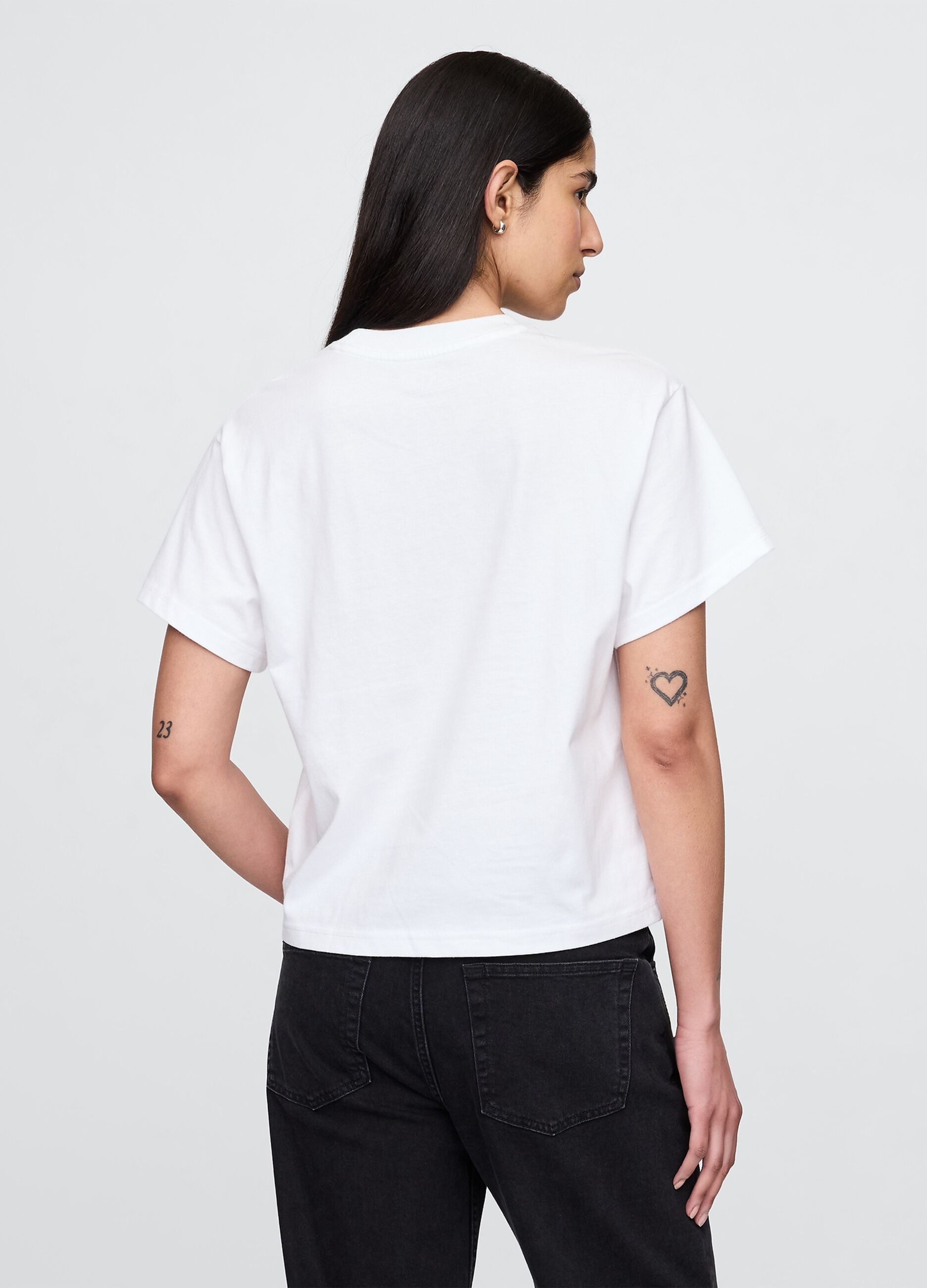 Cotton T-shirt with print_1