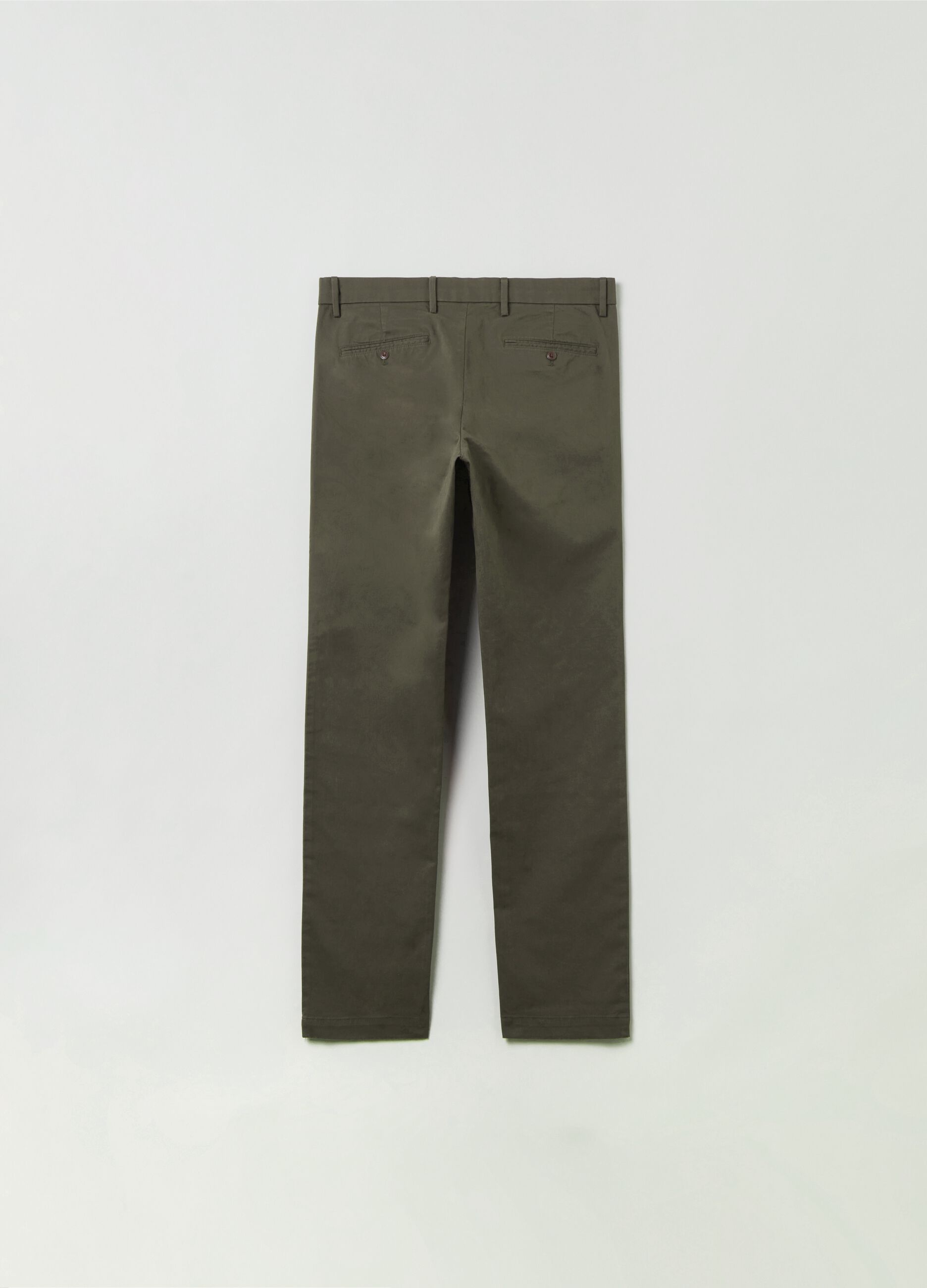 Pantaloni chino straight fit_2