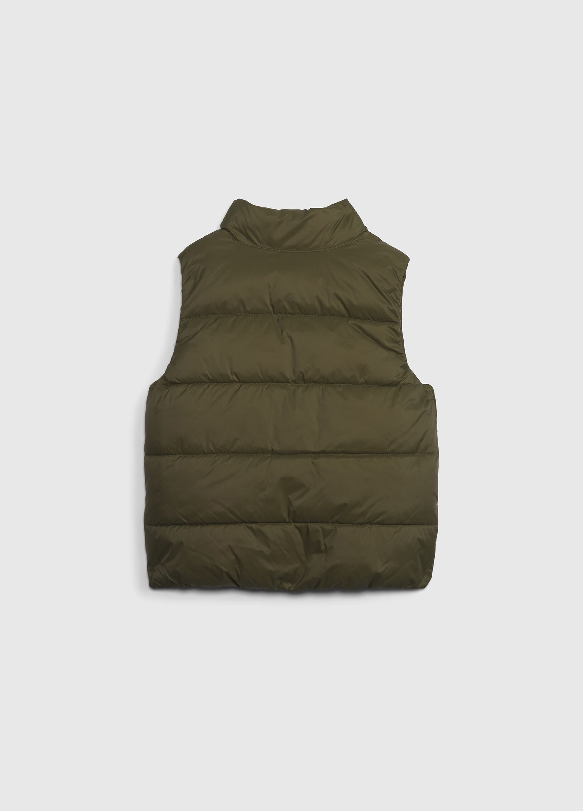 Gilet with sherpa lining_1