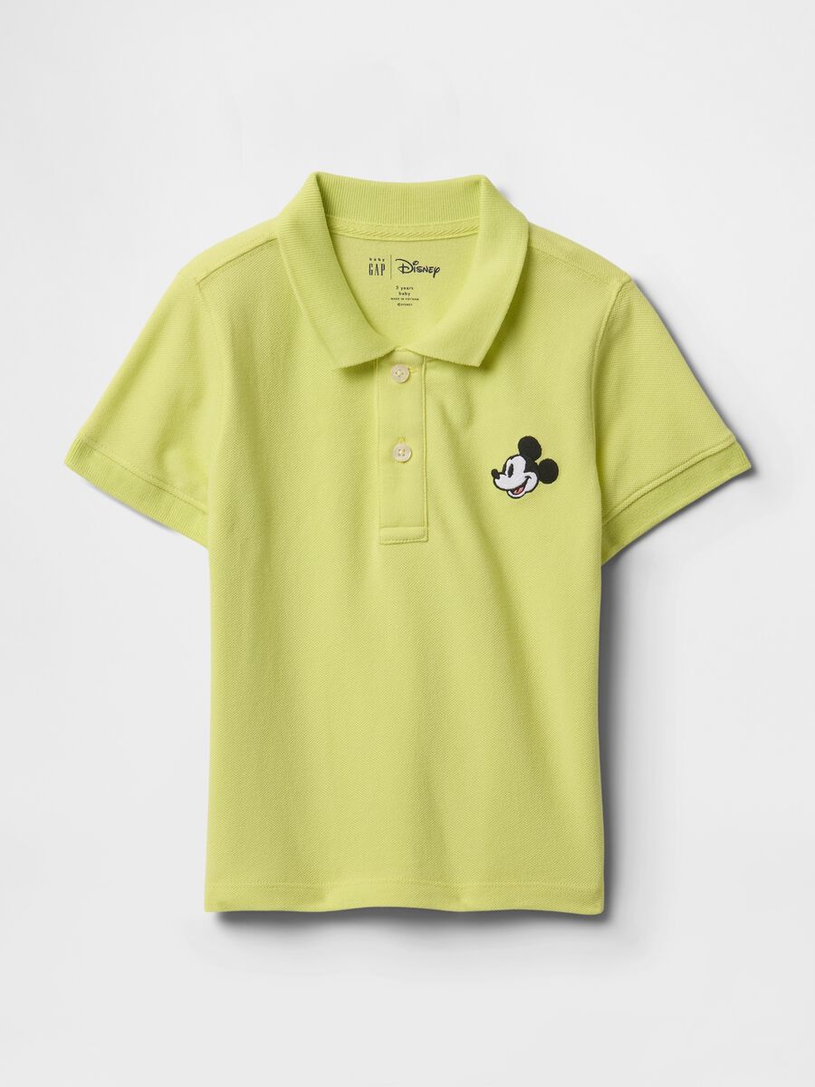 Polo in cotone con ricamo Topolino  Bimbo_0