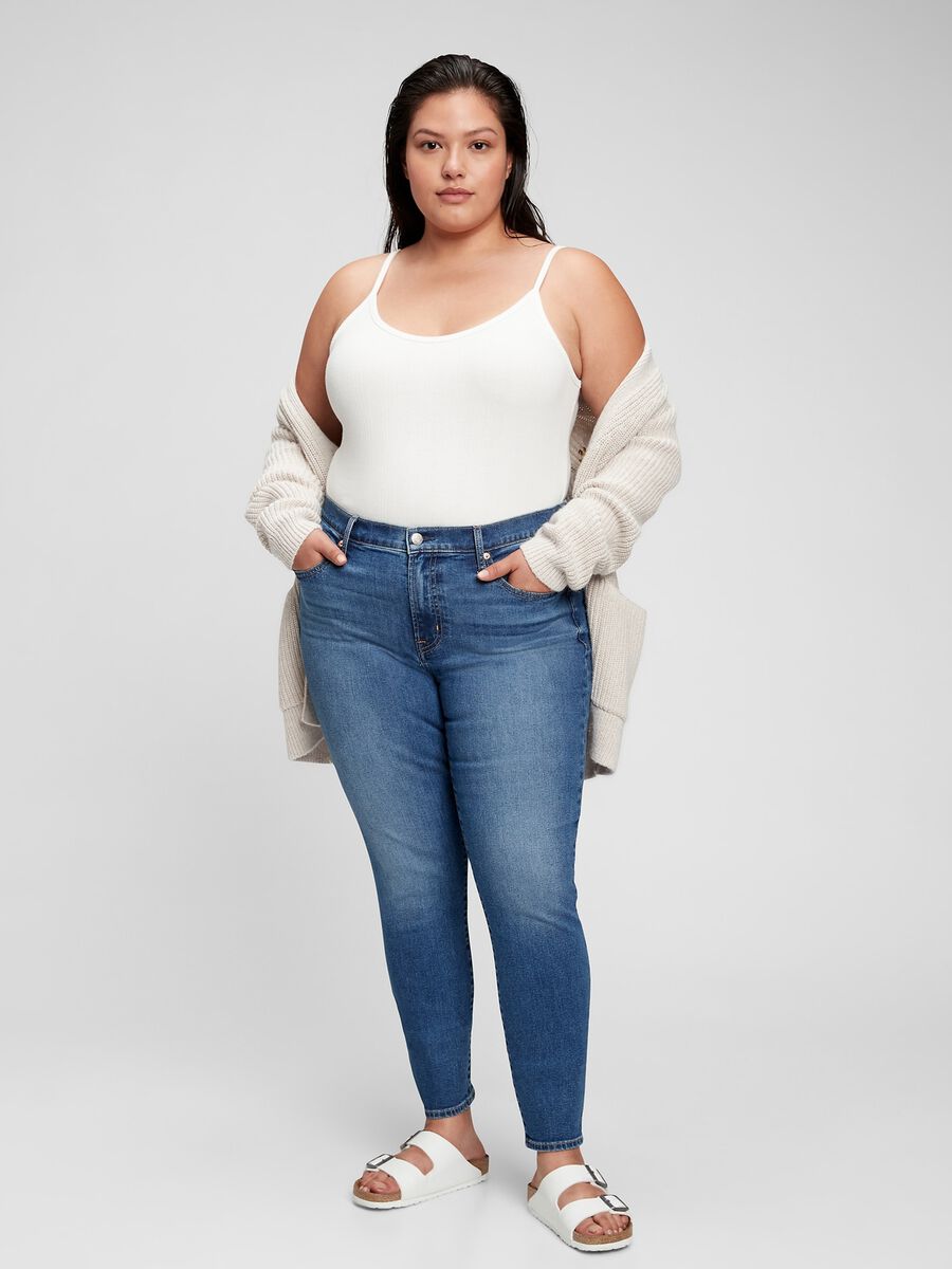 Jeans skinny fit cinque tasche Donna_0