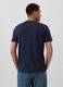 T-shirt blu con logo GAP_2