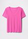 Pink T-shirt with short sleeves_3