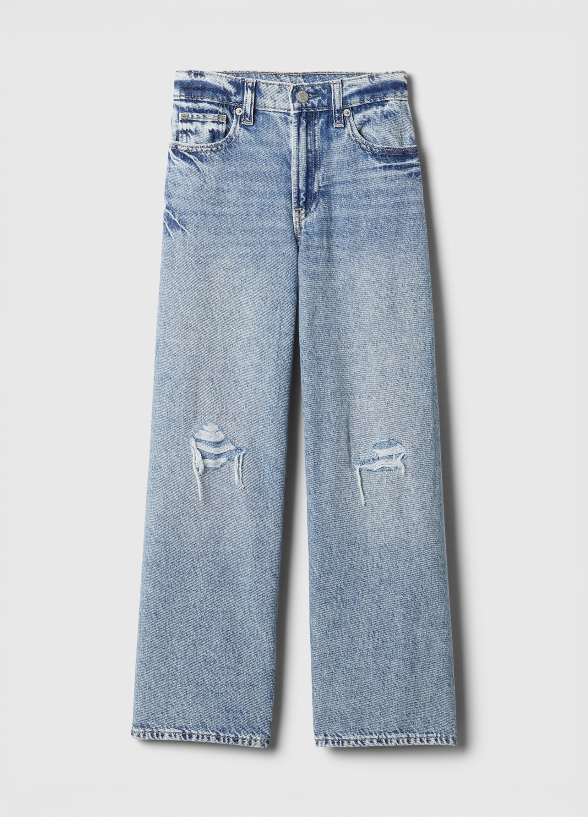Jeans larghi in denim_3