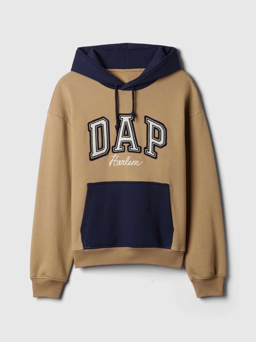 DAP x GAP Felpa con cappuccio e ricamo logo Unisex_4