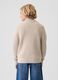 Pullover mock neck con mezza zip_2