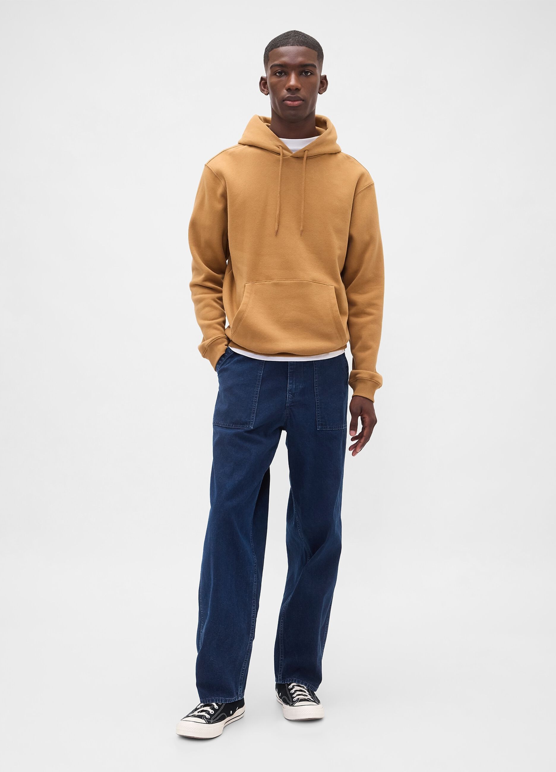 Pantaloni denim blu