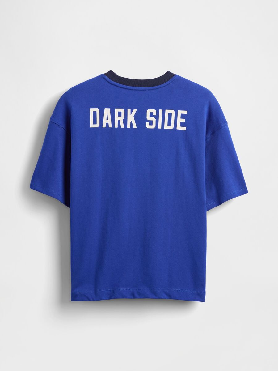 T-shirt blu in cotone per bambino Bambino_1