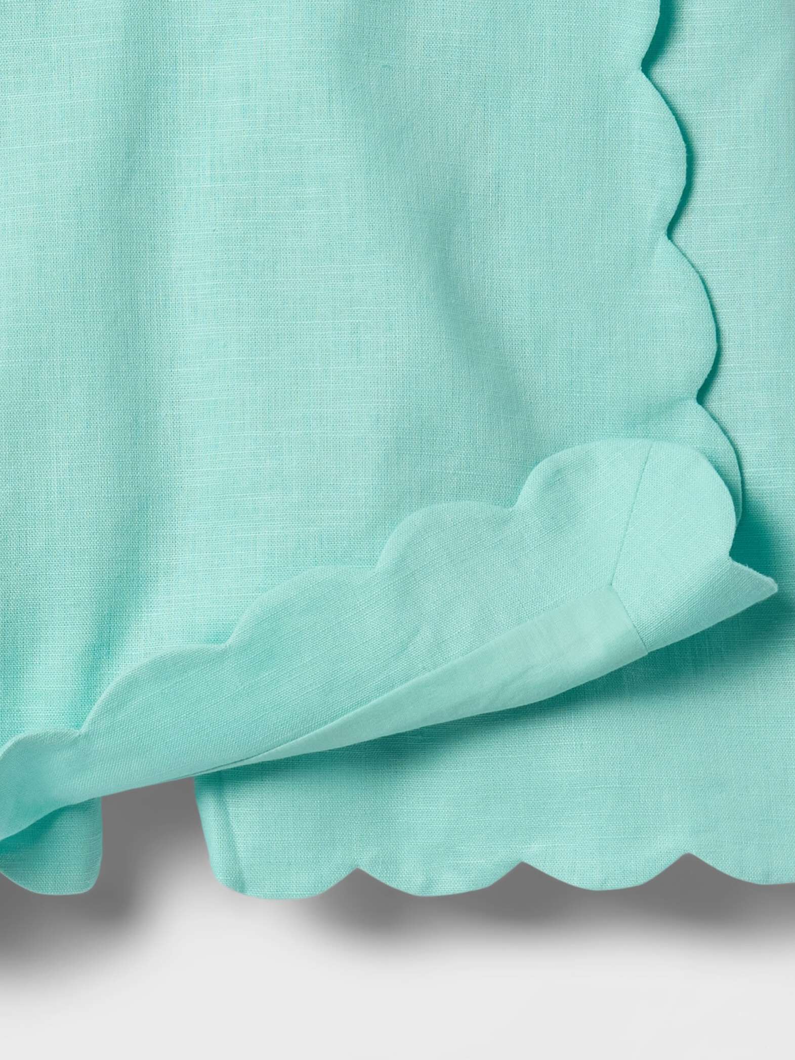 Skort verde con bordo smerlato_3