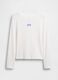 Maglia bianca a maniche lunghe in cotone_2