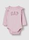 Pink Cotton Bodysuit for Baby_0