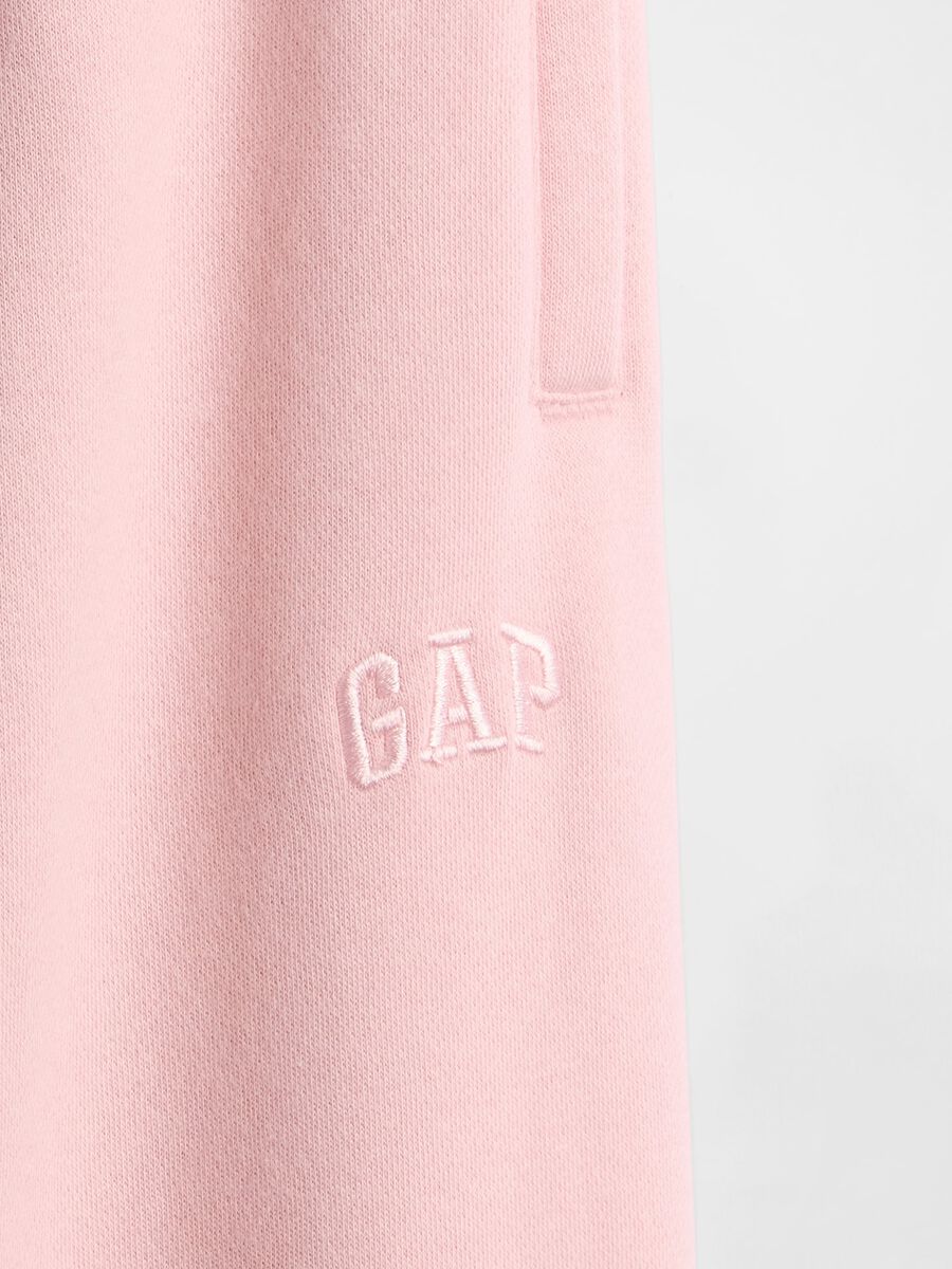 Active Pink Cotton Blend Trousers Girl_5