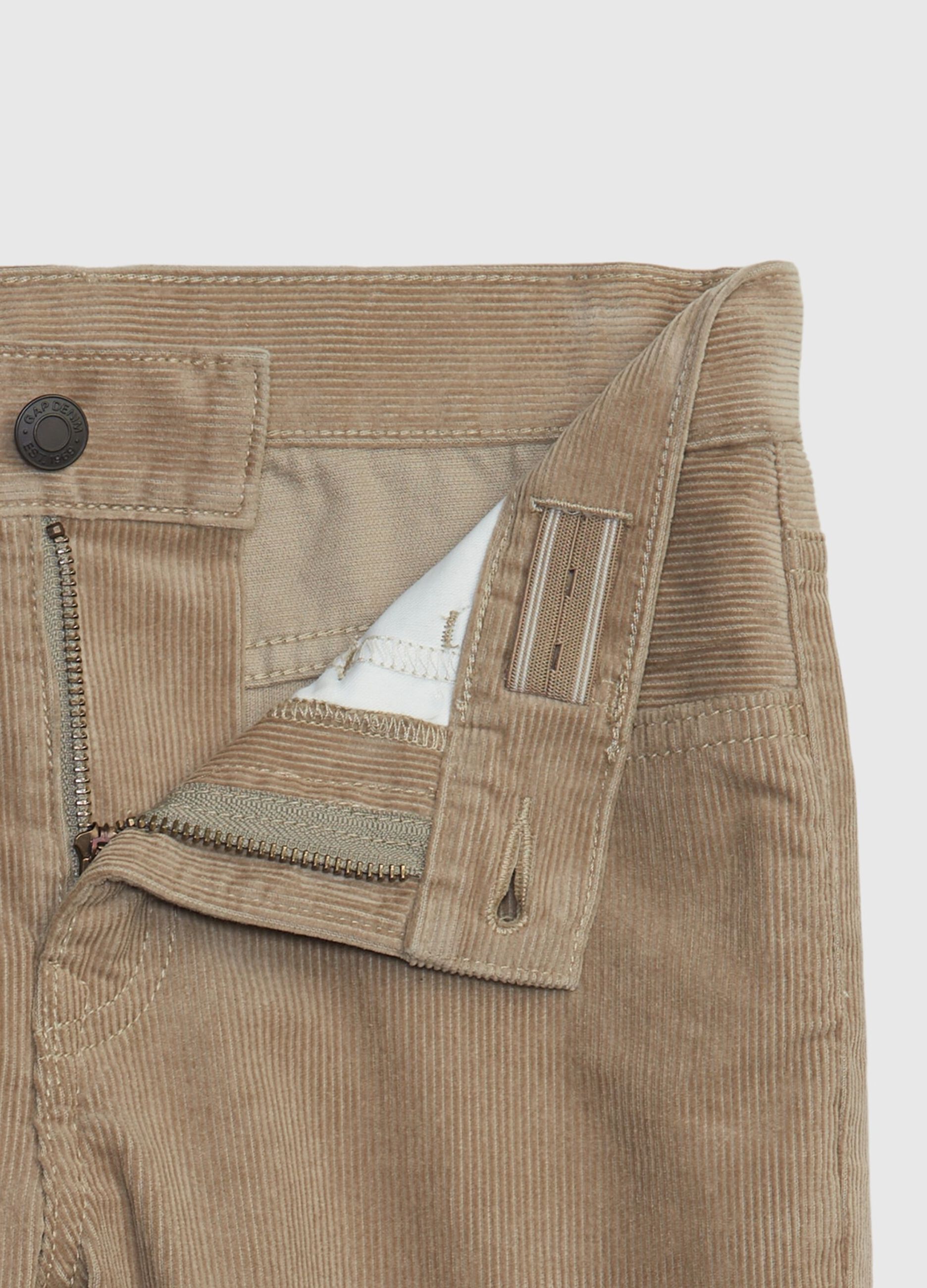 Straight-fit trousers in corduroy_2
