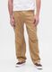 Pantaloni cargo beige elasticizzati_1