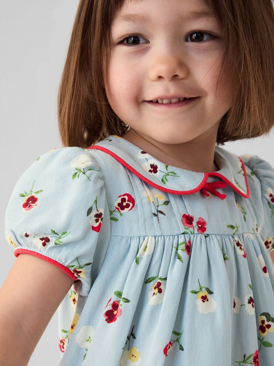 GAP x DÔEN Abito con fantasia floreale Bimba_1