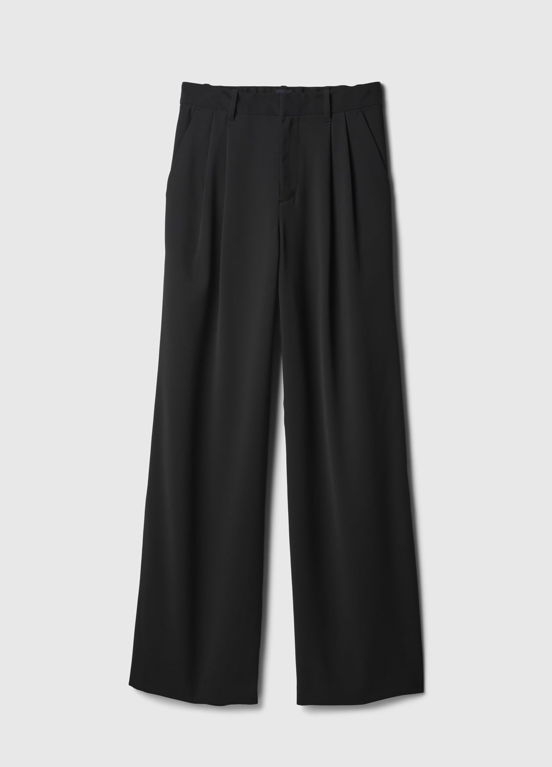 Pantalone wide leg vita alta con pinces_6
