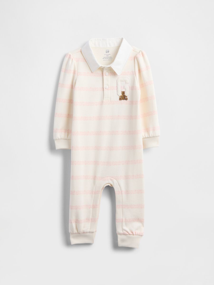 Tutina rosa in cotone per neonato unisex Neonato_0