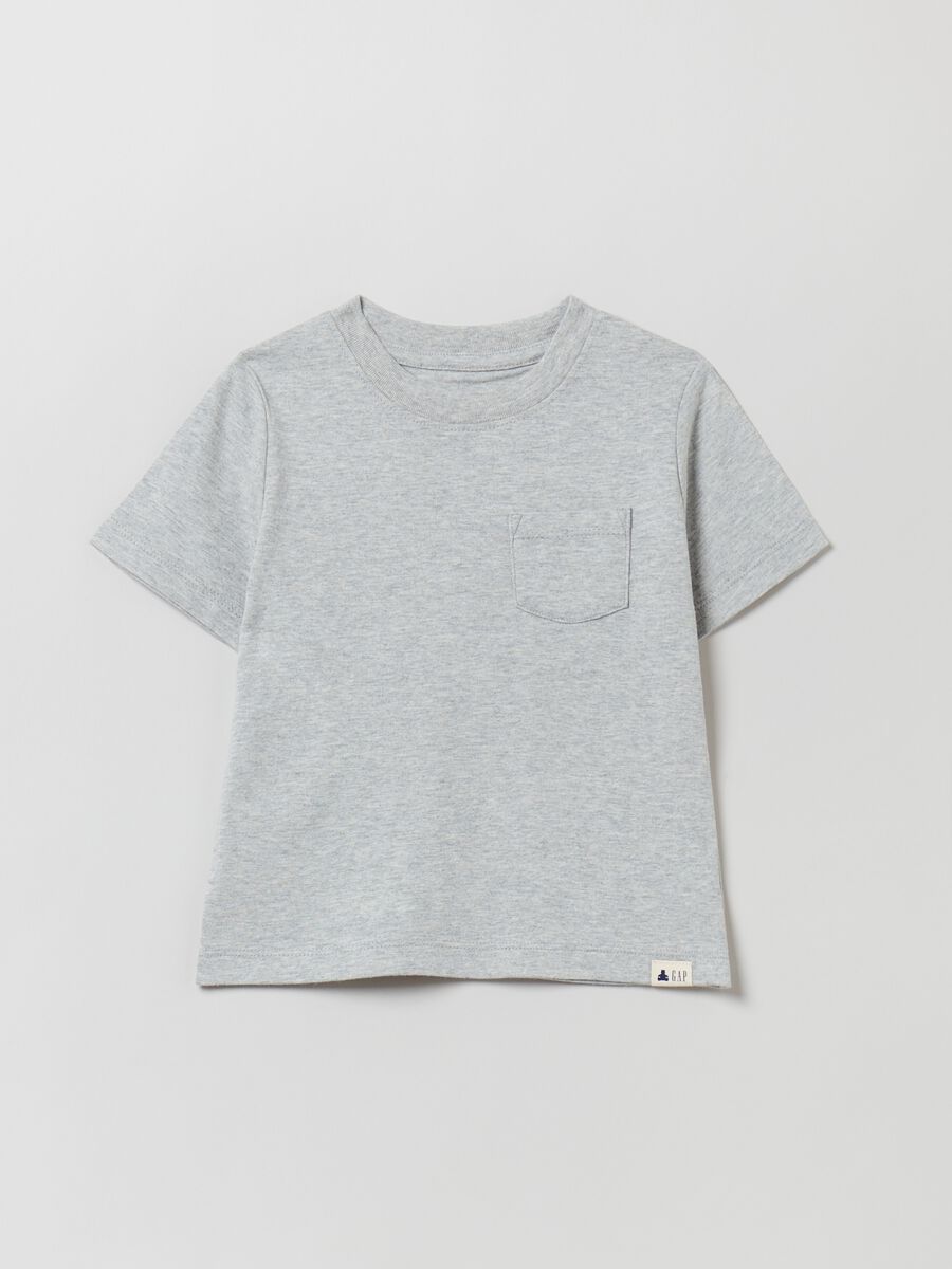 Organic cotton T-shirt with pocket Toddler Boy_0