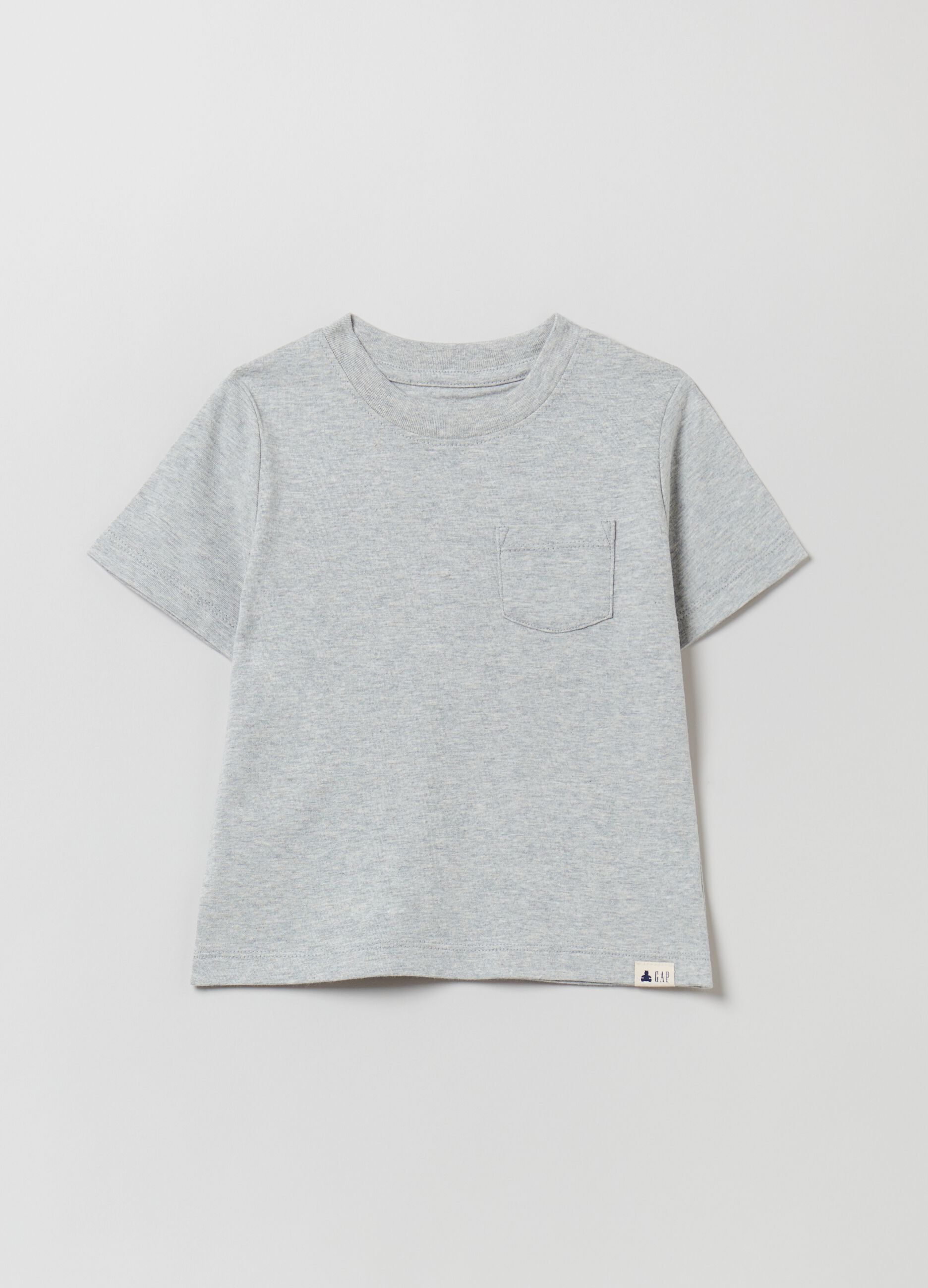 Organic cotton T-shirt with pocket