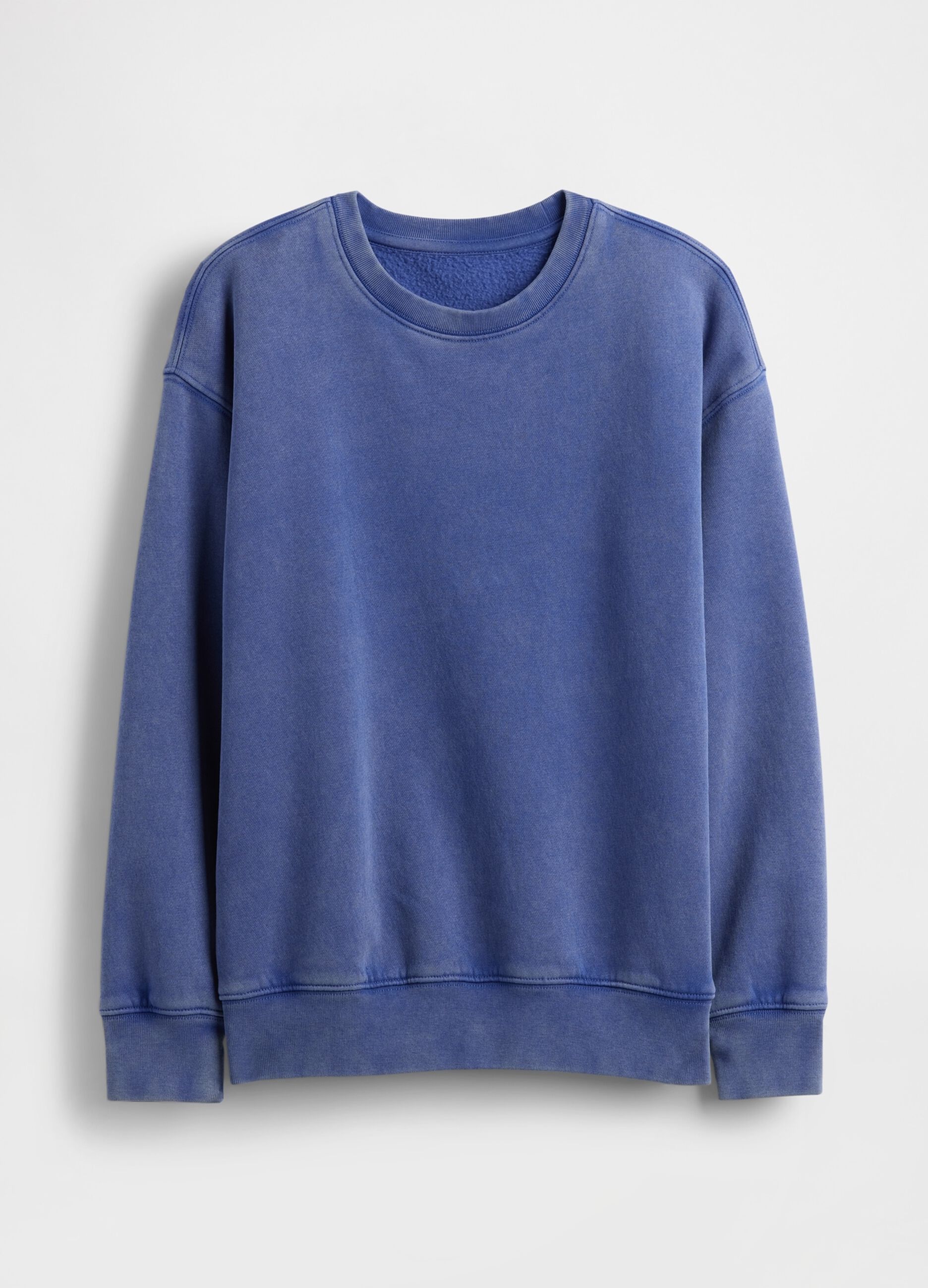 Felpa blu in cotone per bambino_4
