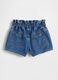 Shorts Minnie Disney in denim in puro cotone_1