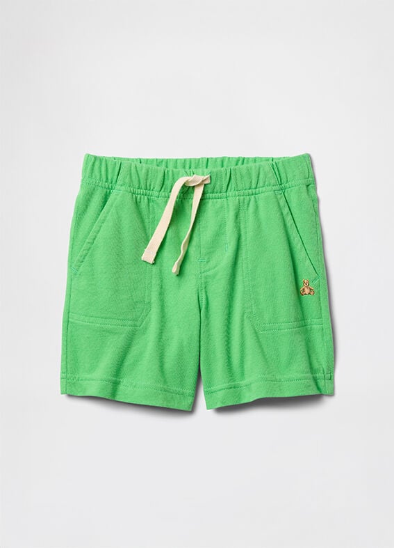 Shorts verde con coulisse