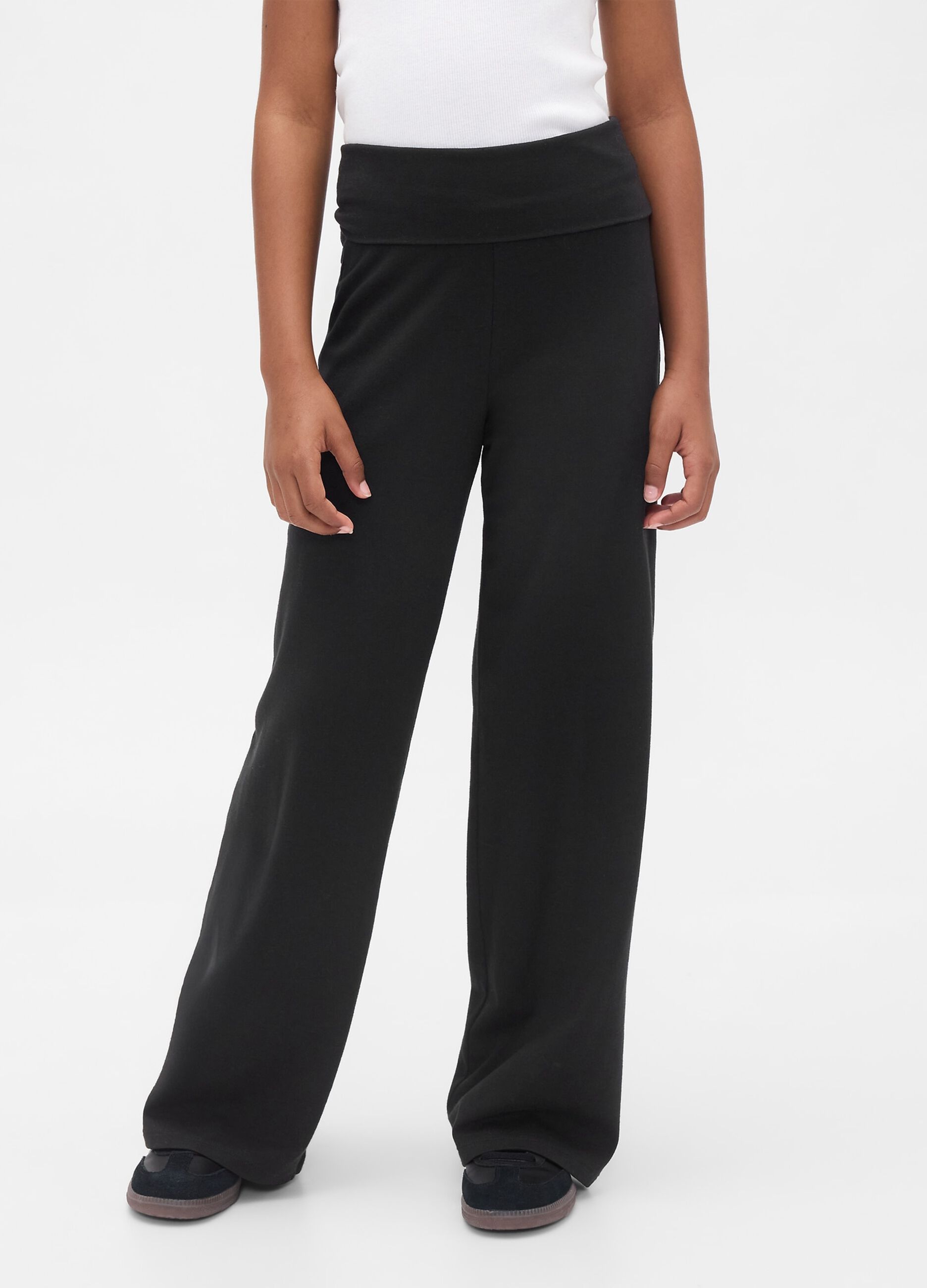 Leggings neri elasticizzati_1
