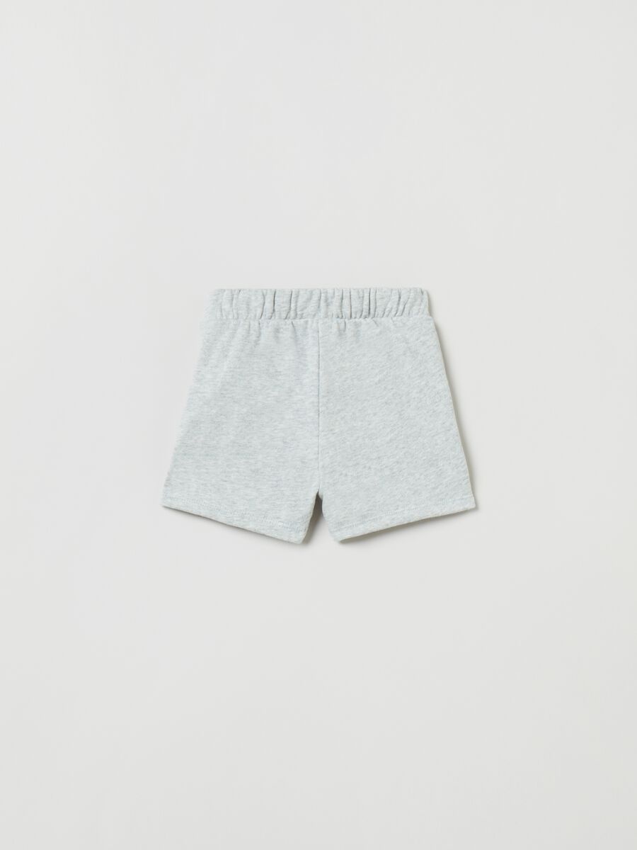 Shorts in French Terry with logo Toddler Girl_1