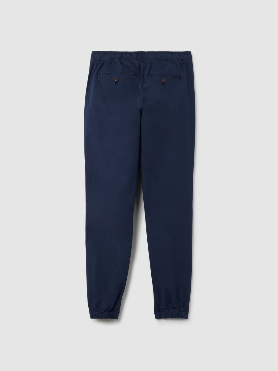 Stretch cotton joggers Man_2