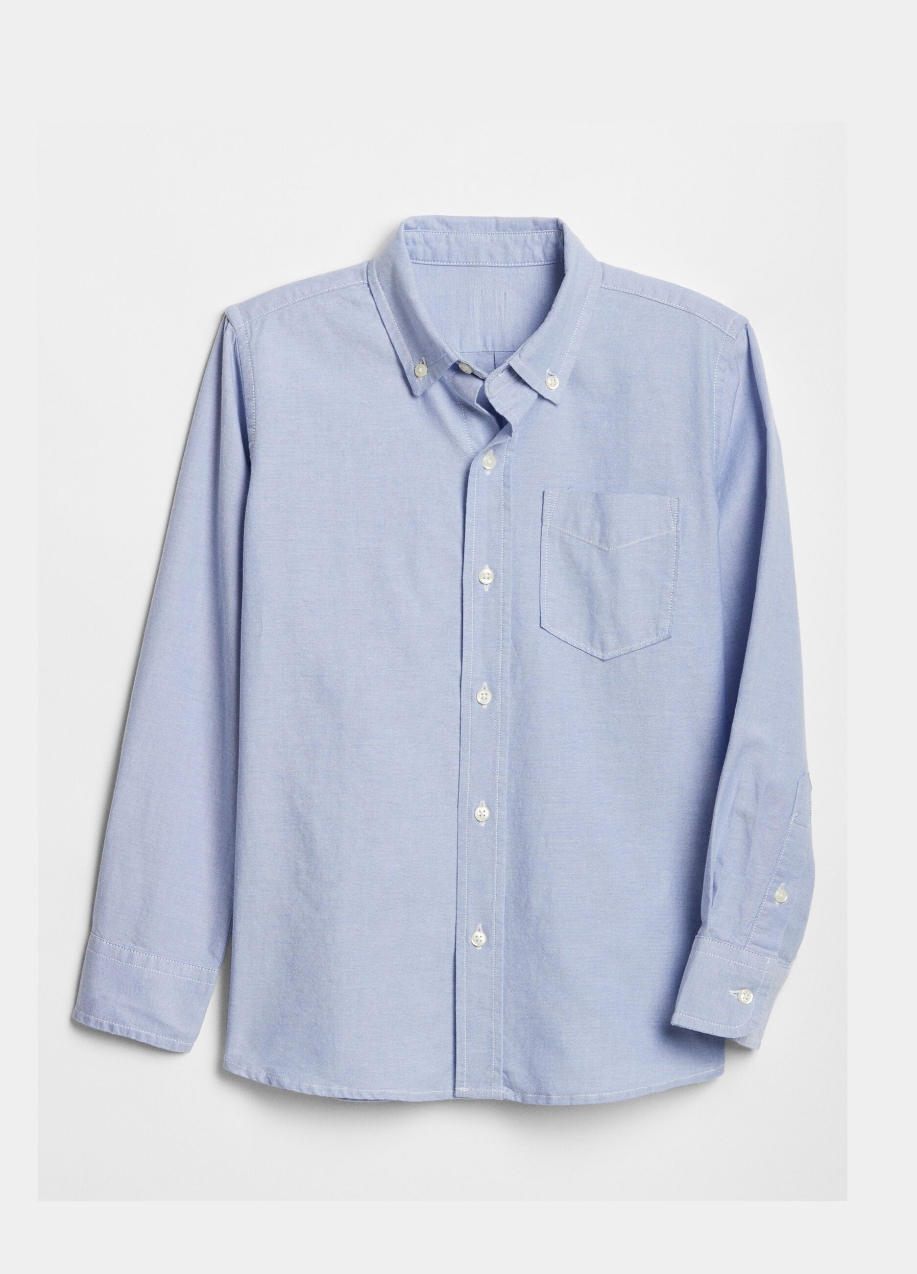 Cotton shirt with small pocket