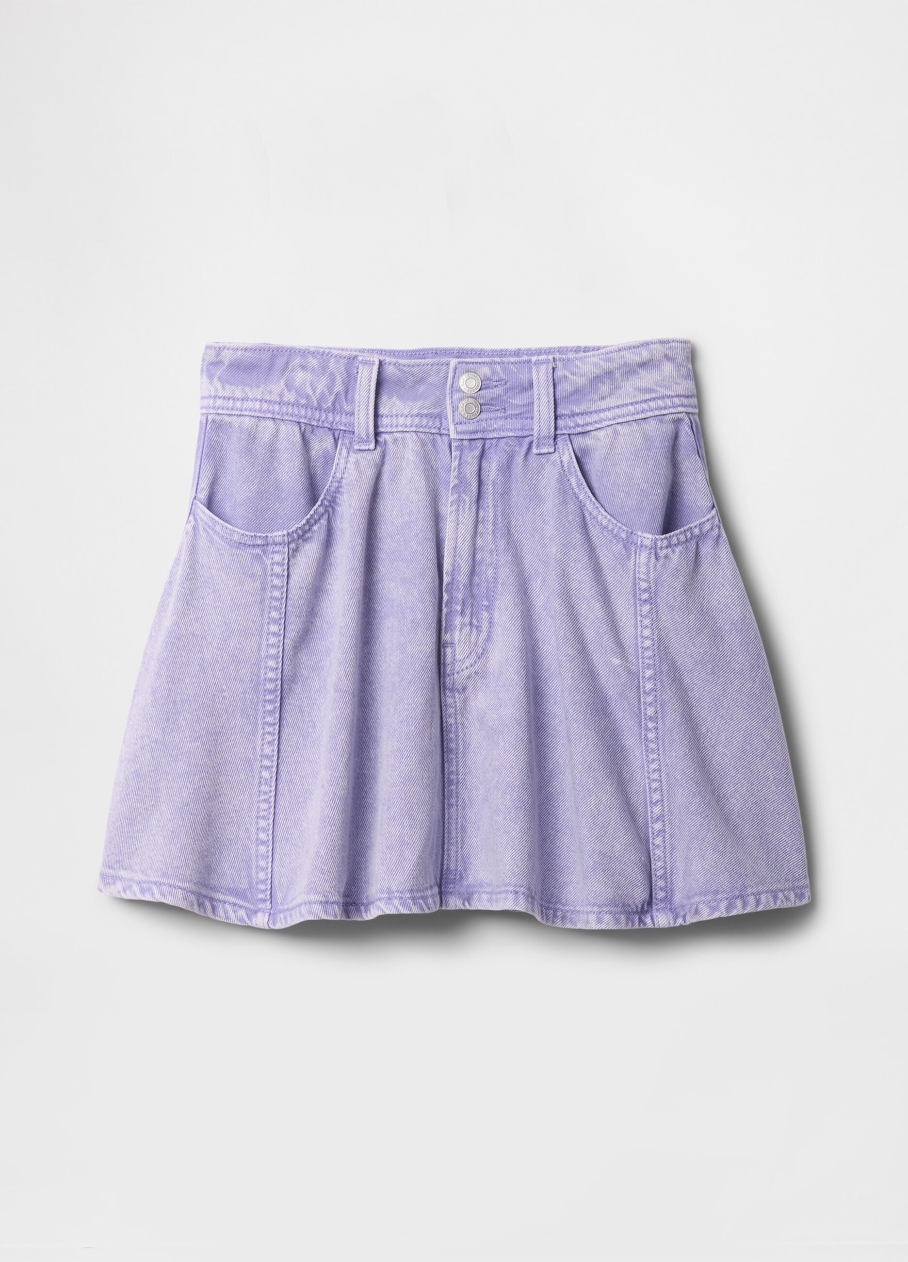Gonna mini viola denim GAP Kids_2