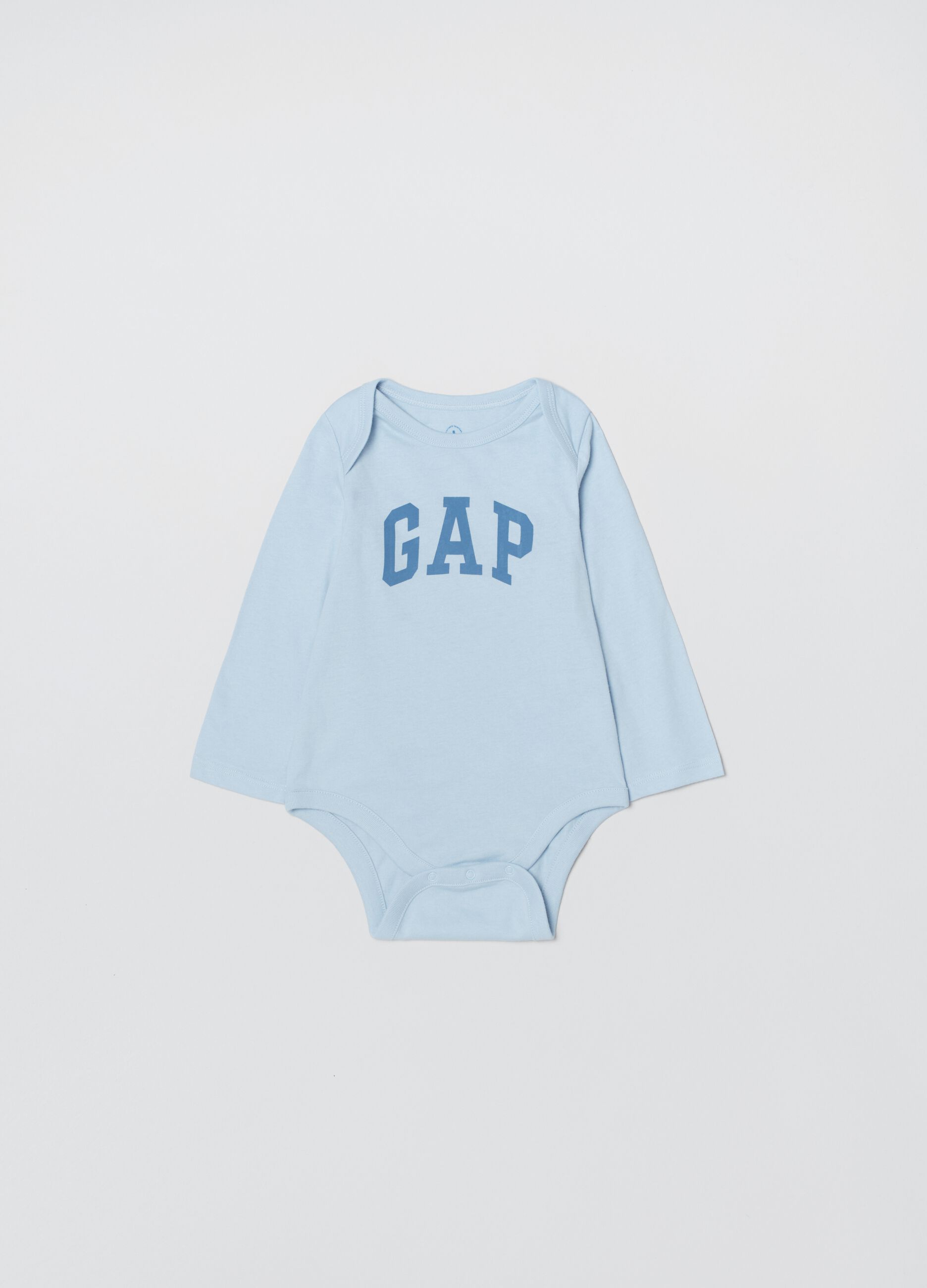 Three-pack bodysuits in cotton with logo print