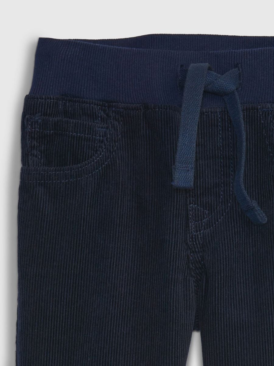Joggers in corduroy cinque tasche Bimbo_2