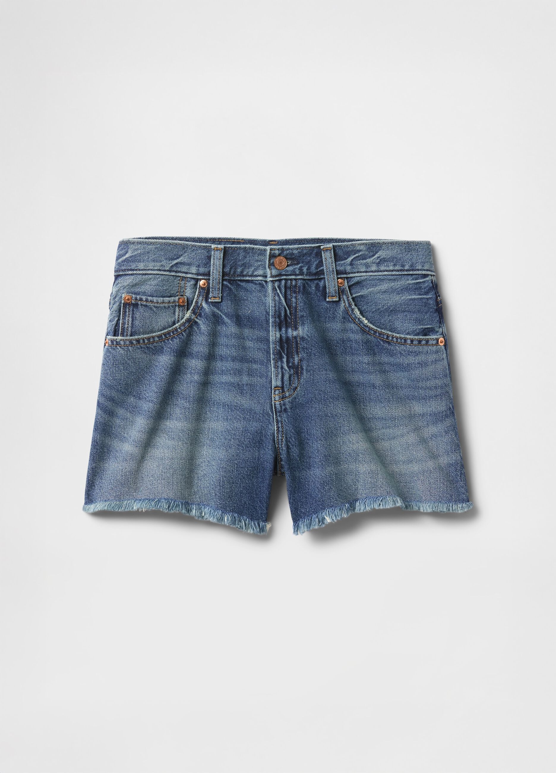 Shorts in denim blu_6