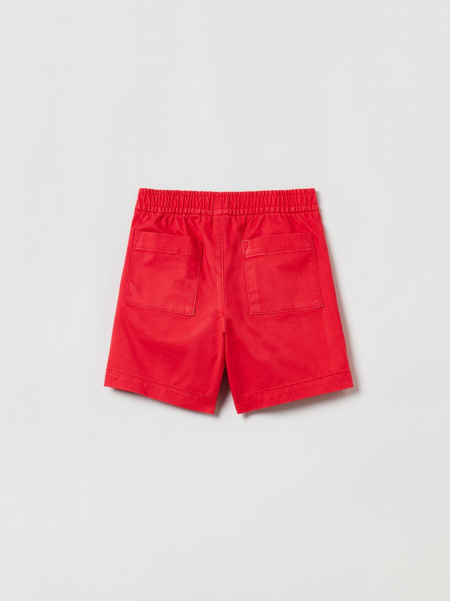 Woven shorts with drawstring Boy_1