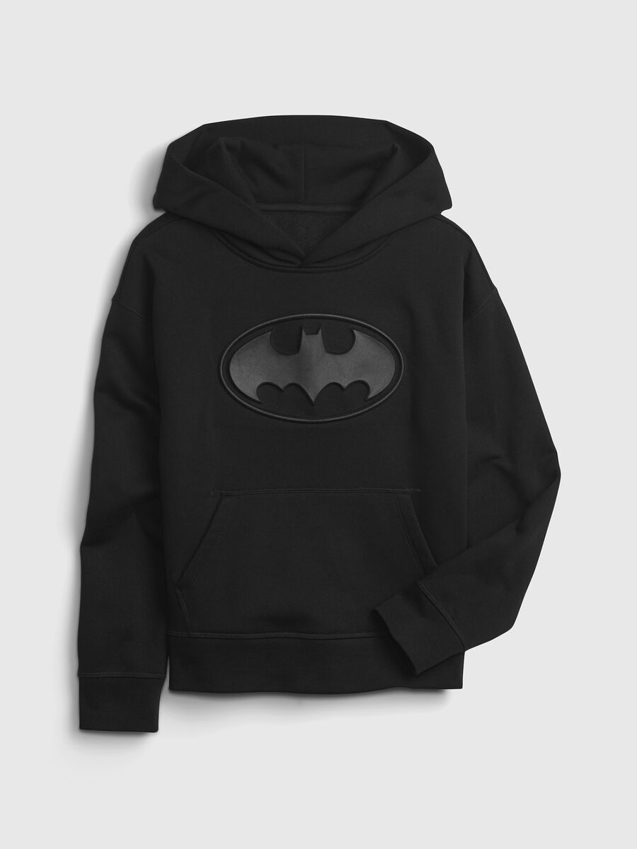 Felpa oversize con logo Batman Bambino_0