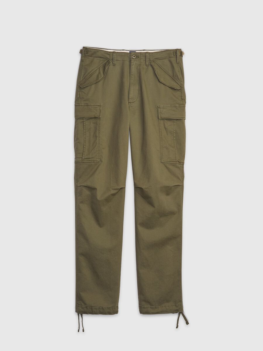 Relaxed fit cargo pants Man_3