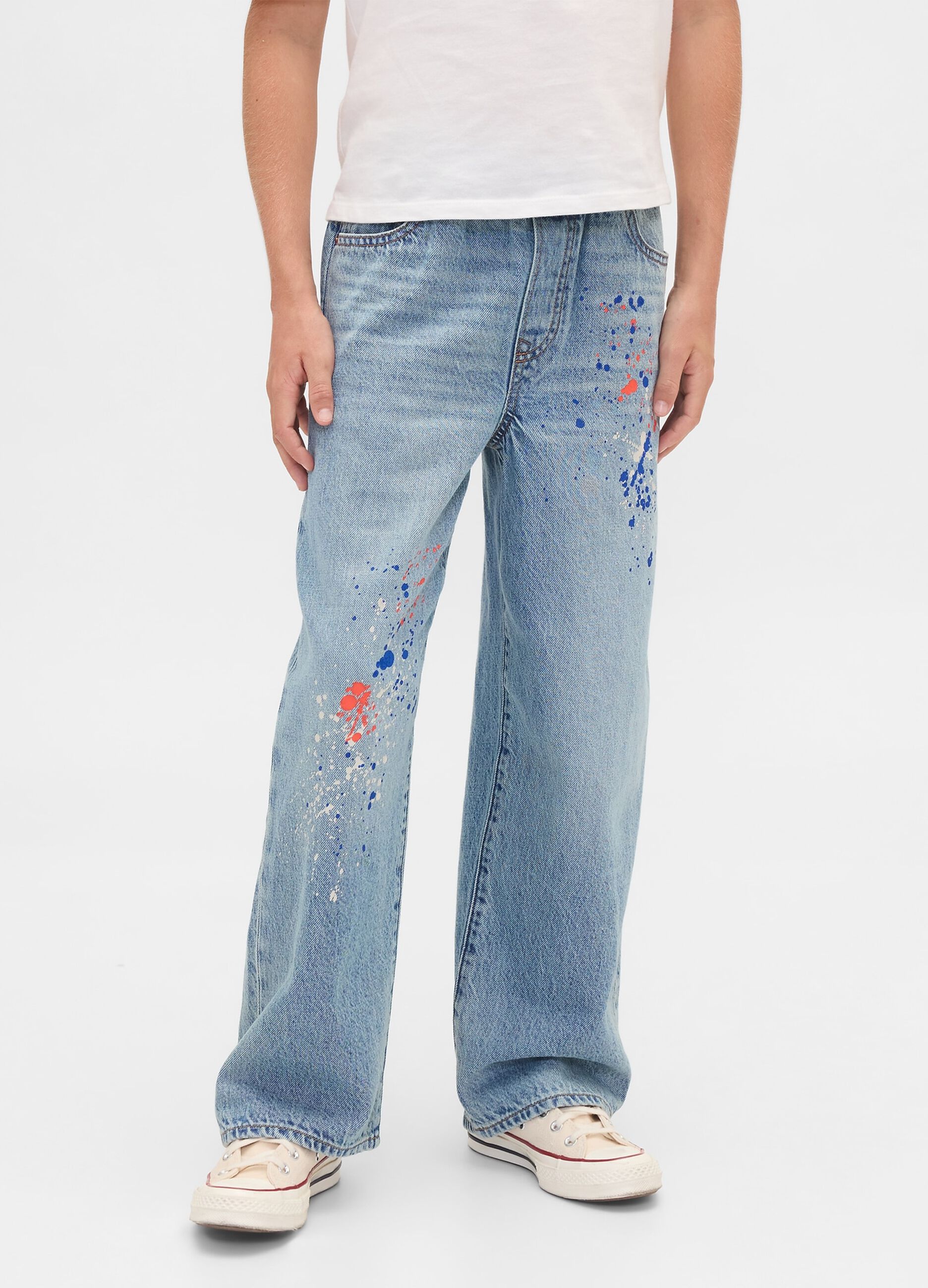 Jeans denim ampio per bambino_1